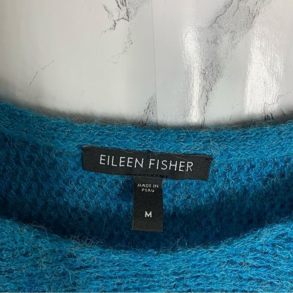 Eileen Fisher 100% Superfine Alpaca Sweater - Picture 10 of 11
